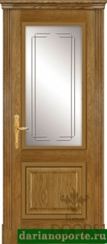 Дверь Турин стекло - миндаль