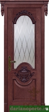 Дверь Эллада стекло - черешня
